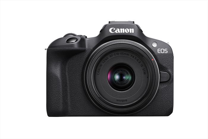 Canon - Eos R100 + Rf-s 18–45 Is Stm + Rf-s 55-210 F 5-7.1-black