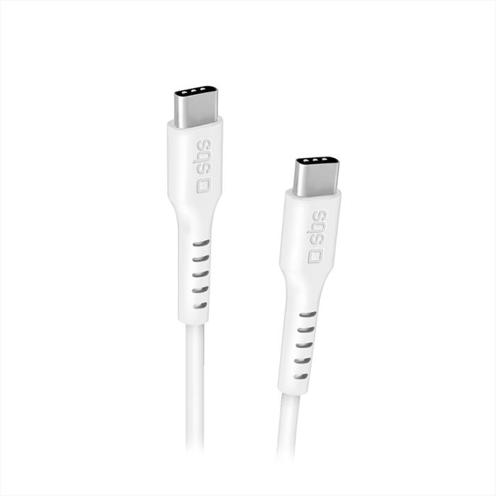 Sbs - Cavo Type C-c Usb Tecabletcc3mw-bianco