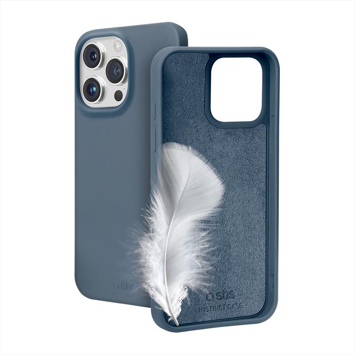 Sbs - Cover Instinct Teinstip1561pb Per iPhone 15 Pro-blu