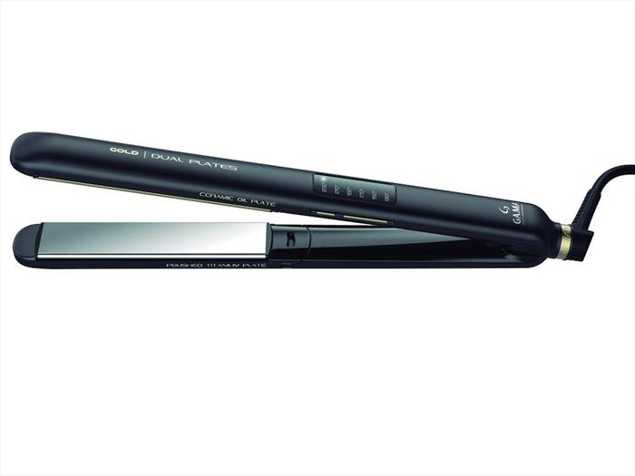 Gama - Piastra Per Capelli Gold Led Dual Plates
