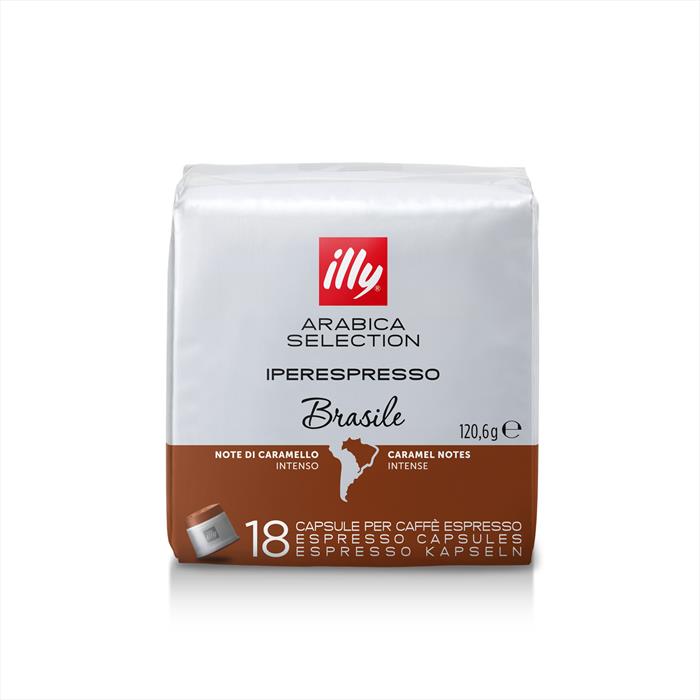 Illy - 18 Capsule Caffè Iperespresso Brasile