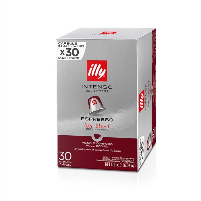 Illy - 30 Capsule Compatibili Nespresso Intenso
