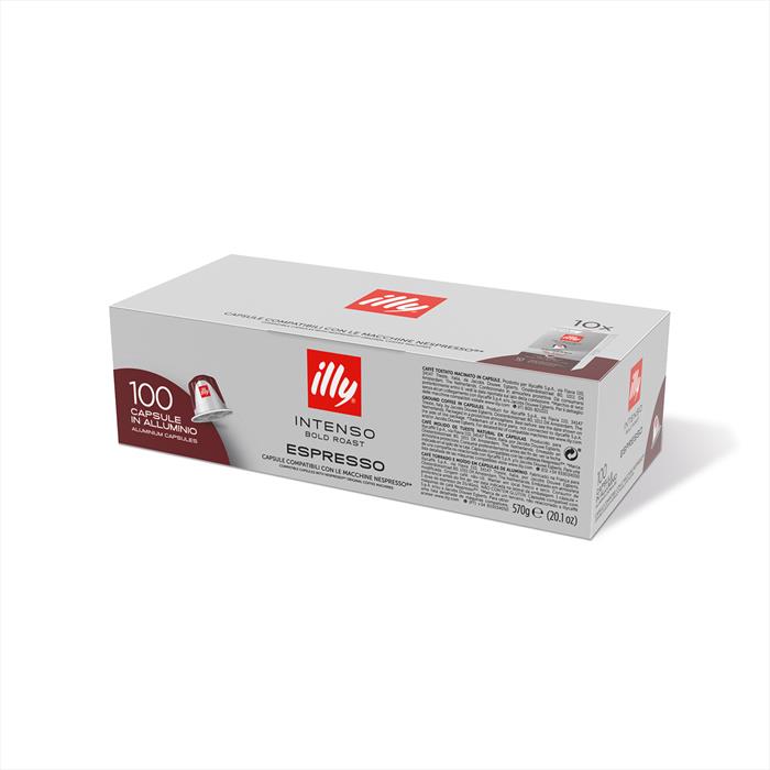 Illy - 100 Capsule Compatibili Nespresso Intenso
