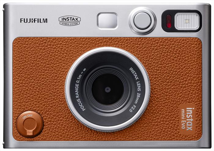 Fuji - Macchina Istantanea Instax Mini Evo-marrone