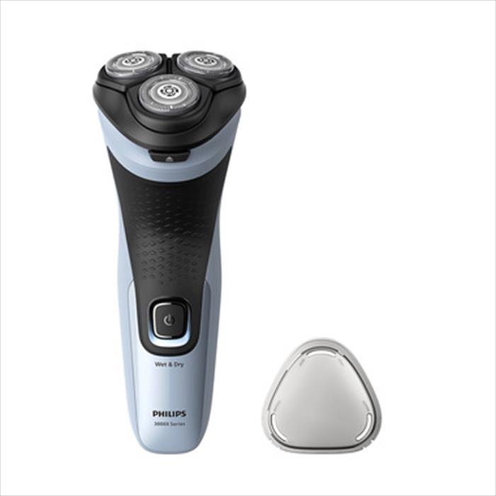 Philips - Rasoio Uomo Wet & Dry X3003/00-blu Celeste