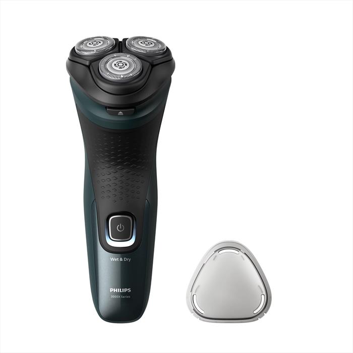 Philips - Rasoio Uomo Wet & Dry X3052/00-blu Celeste