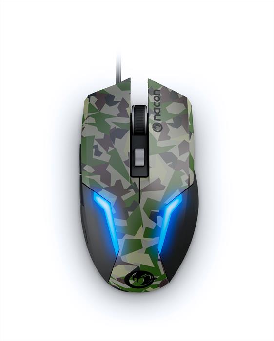 Nacon - Mouse Ottico Gaming Gm-105-camo Green