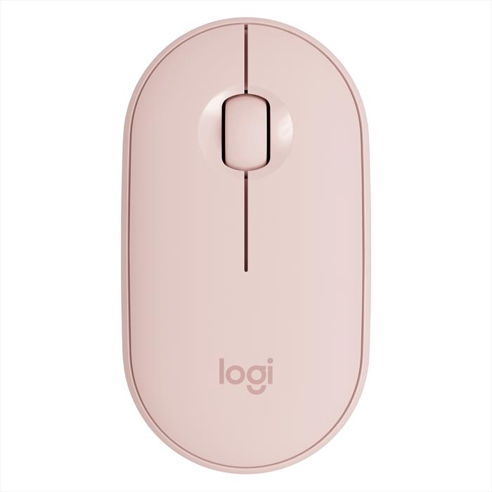 Logitech - M350 Pebble Wireless Mouse 2-rose
