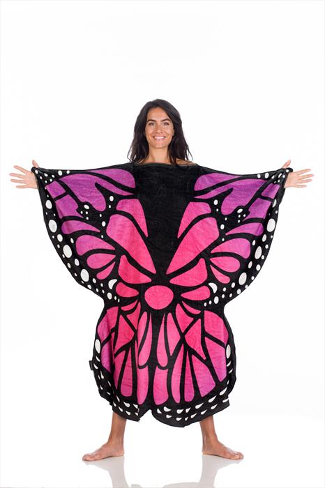 Kanguru - Coperta Indossabile Butterfly Blanket, Farfalla