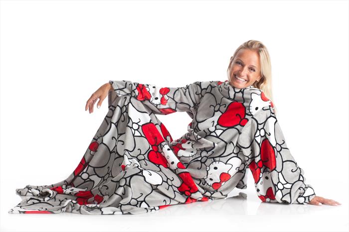 Kanguru Coperta Con Le Maniche Deluxe Hello Kitty-image