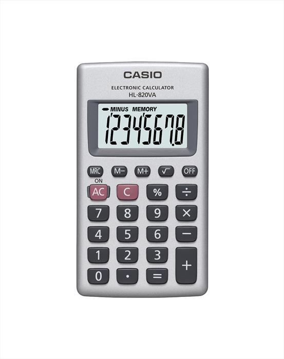 Casio - Calcolatrice Hl-820va-grigio