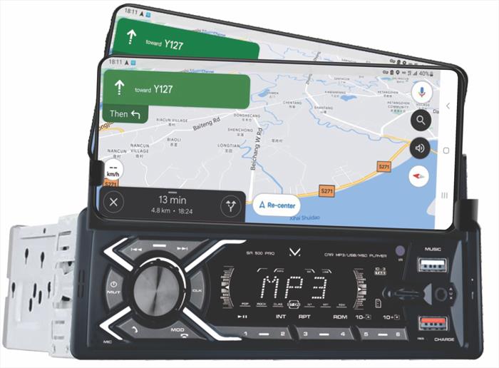 Majestic - Car Stereo Sa 500 Pro-nero