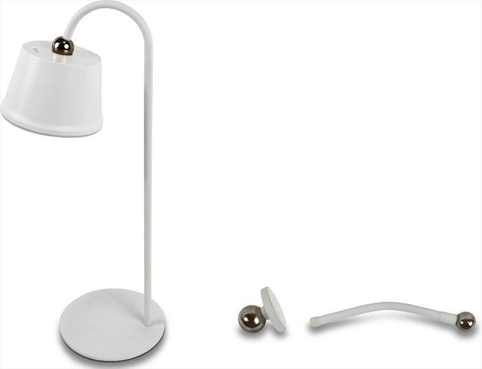 New Majestic Alba Lampada Da Tavolo 3 W Led G Bianco-image