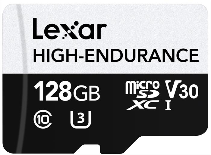Lexar - Microsdxc High End. 128gb-black/white