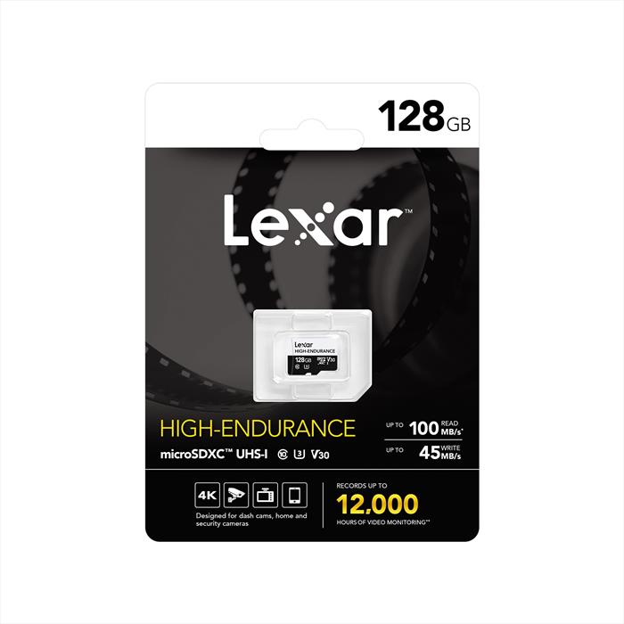 Lexar High-Endurance 128 Gb Microsdxc UHS-I Classe 10-image