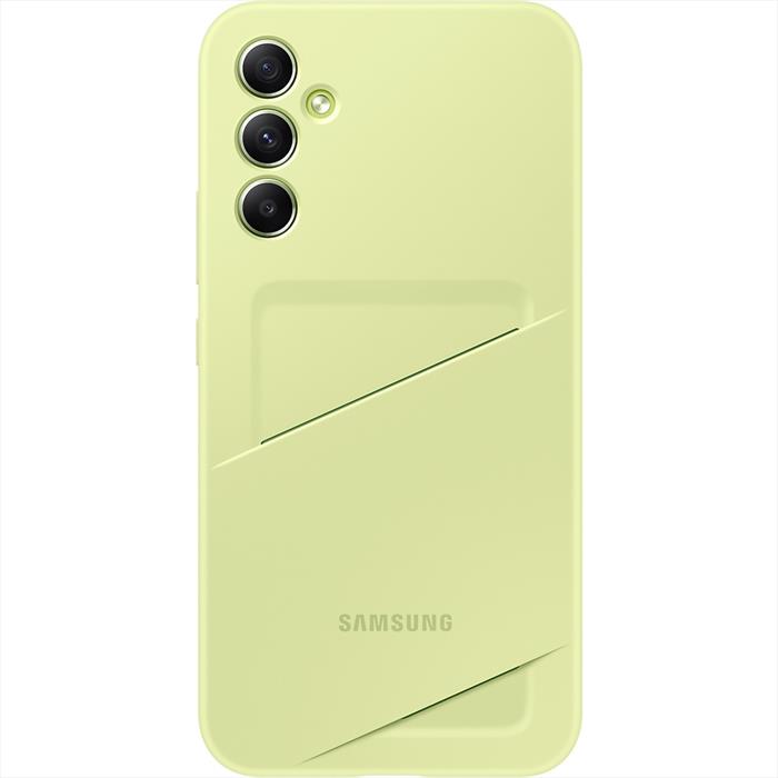 Samsung - Cardslot Case Per Samsung Galaxy A34-lime