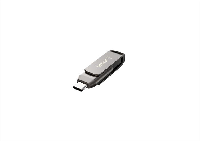 Lexar Jumpdrive LJDD400064G-BNQNG Unità Flash Usb 64 Gb Usb Tipo-C 3.2 Gen 1 (3.1 Gen 1) Grigio-image