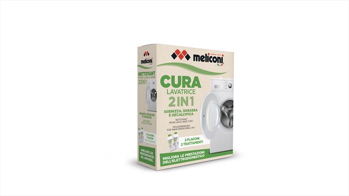 Meliconi - Cura Lavatrice Liquido Ec-astuccio Contenente 2 Flaconi