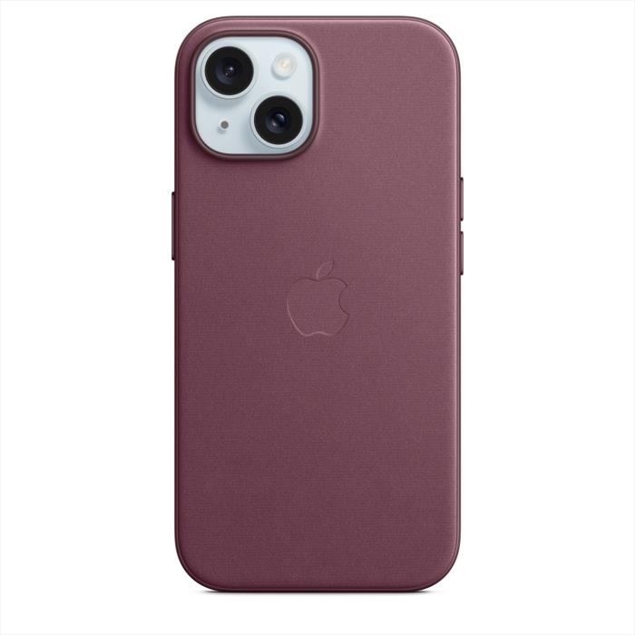 Apple - Custodia Magsafe Tessuto iPhone 15-gelso
