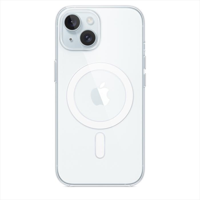 Apple - Custodia Magsafe iPhone 15-trasparente