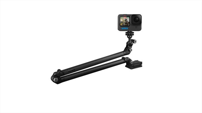 Gopro - Supporto Per Fotocamera Boom + Adhesive Mounts-nero
