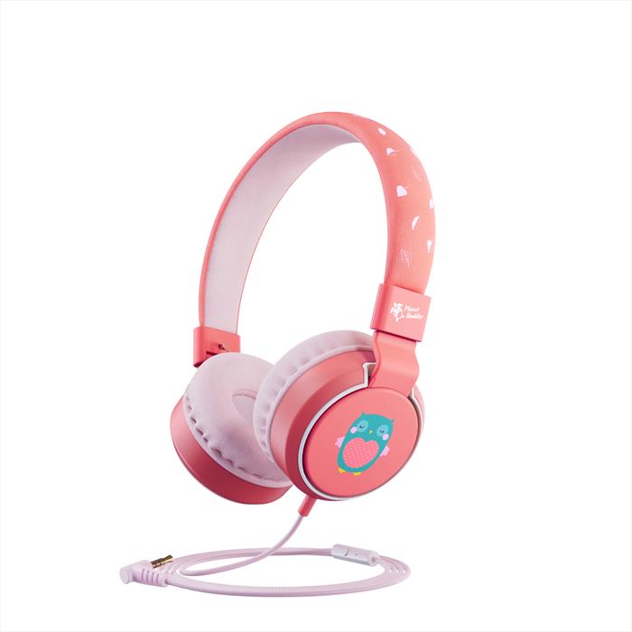 Planet Buddies - Cuffie Wired Olive The Owl-pink - Rosa