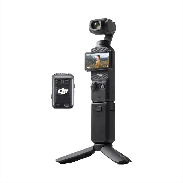 Dji - Action Cam Osmo Pocket 3 Creator Combo-black