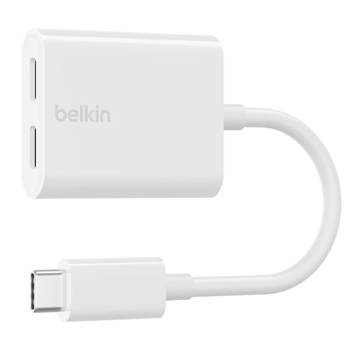 Belkin - Connect Usb-c Audio + Charge Adap-bianco