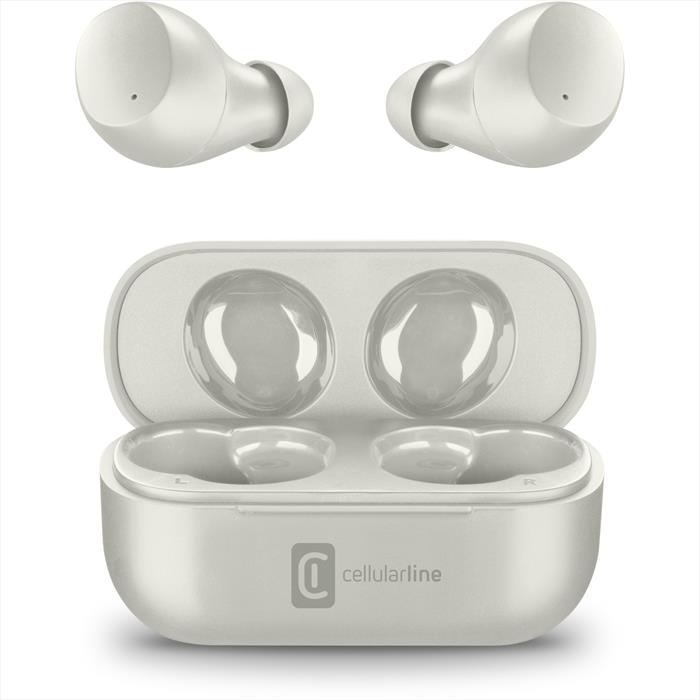 Cellularline - Auricolare Bluetooth Btwinktwsd-grigio