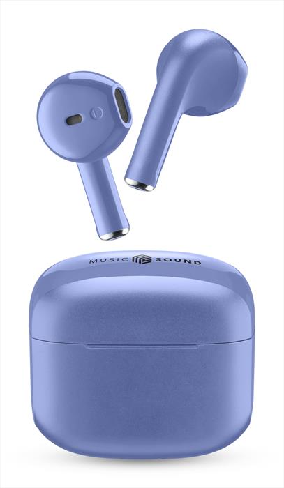 Music Sound - Auricolare Bluetooth Tws Swag Ms-azzurro
