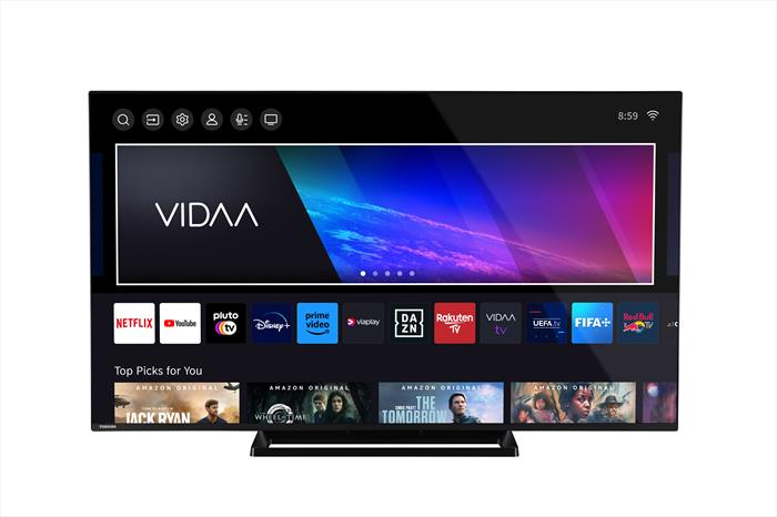 Toshiba - Smart Tv Led Uhd 4k 55" Tvltos55uv3363da-nero