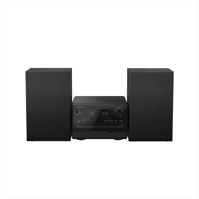 Panasonic - Sistema Micro Hi-fi Dab+, Cd, Bluetooth, Sc-pm272-nero