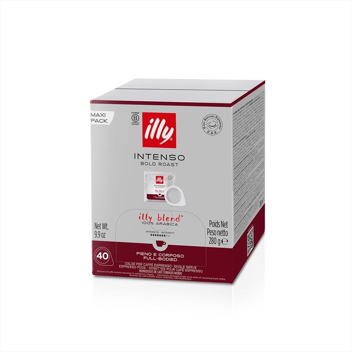 Illy - 40 Cialde Caffè Monodose E.s.e. Intenso