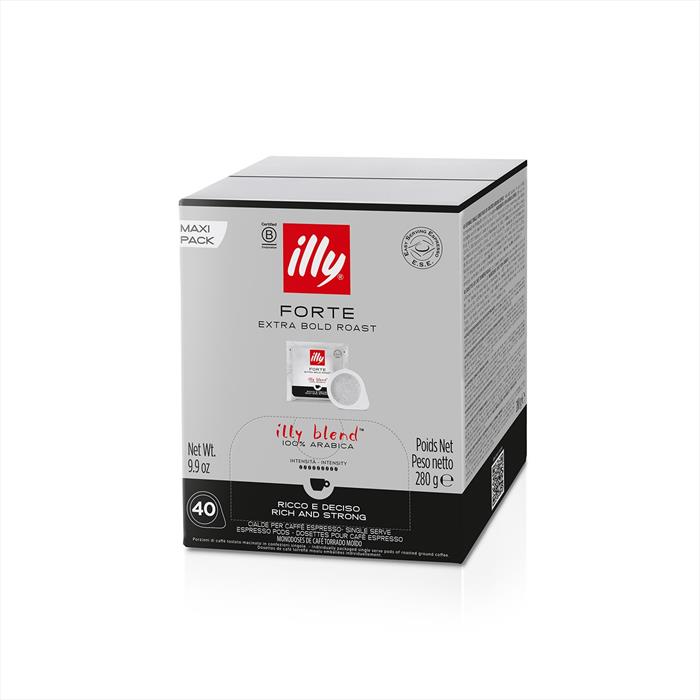 Illy - 40 Cialde Caffè Monodose E.s.e. Forte