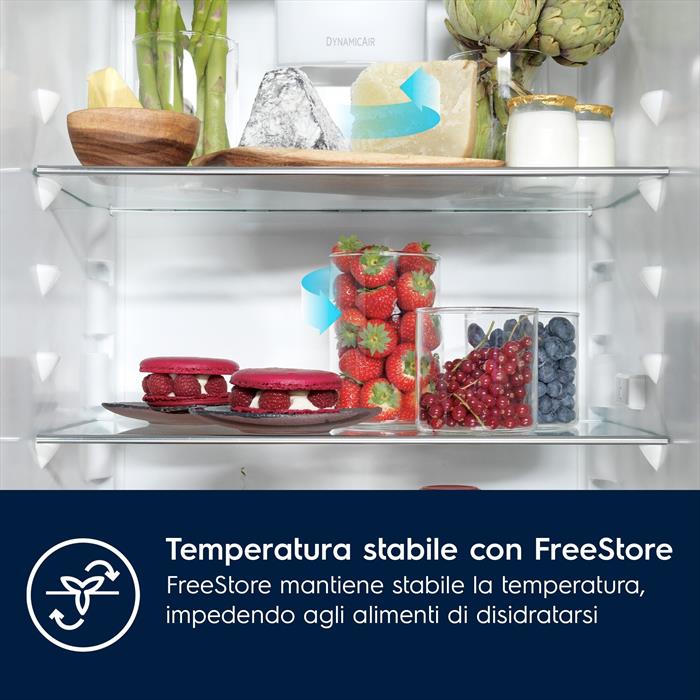 Electrolux - Frigorifero Combinato Eng7te75s Classe E 376 Lt