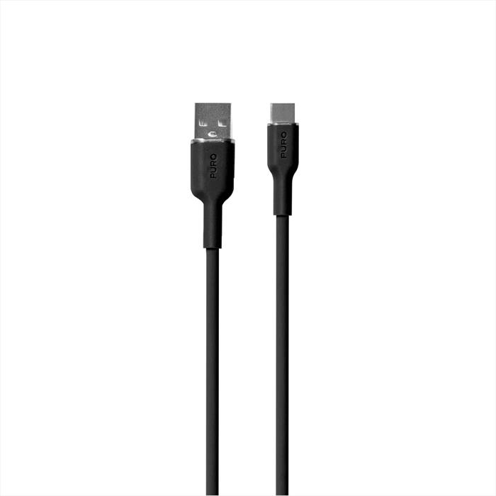 Puro - Cavo Icon Da Usb-a A Usb-c Puusbciconblk