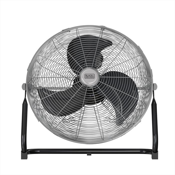 Black & Decker - Ventilatore Portatile Bxeff122e-nero/silver