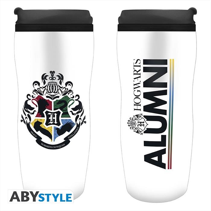 Abysse - Harry Potter - Travel Mug 355ml Alunni Di Hogwarts-bianco