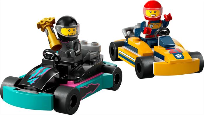 Lego Go-Kart E Piloti-image