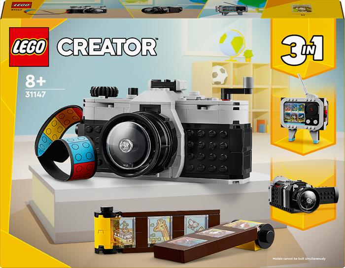 Lego - Creator Fotocamera Retrò 31147, Multicolore