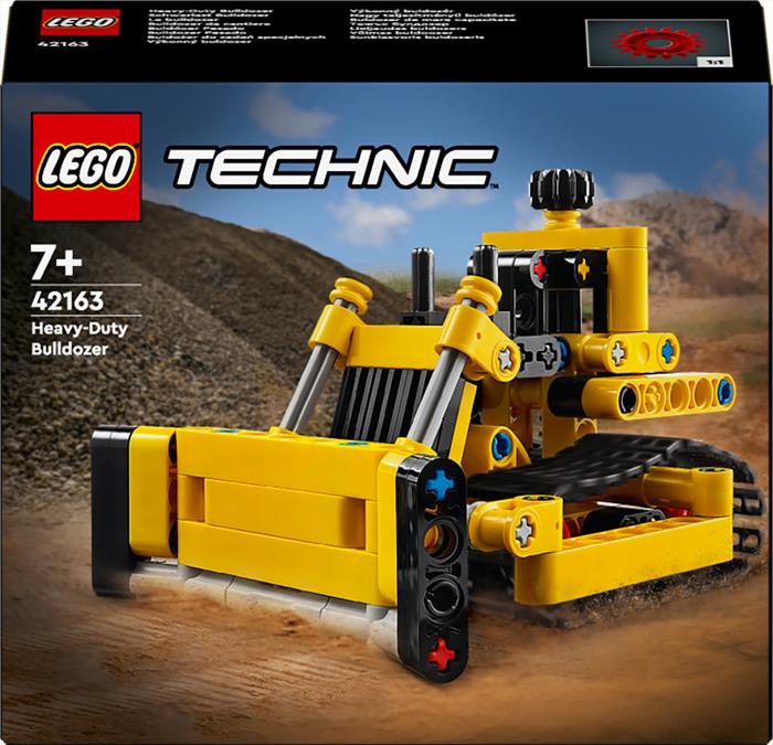 Lego - Technic Bulldozer Da Cantiere 42163, Multicolore