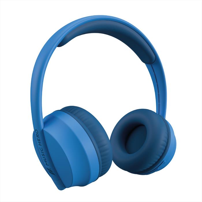 Music Hero - Cuffie Wireless Mhheadflickbtb-blu