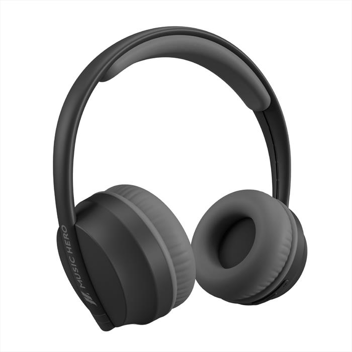 Music Hero - Cuffie Wireless Mhheadflickbtk-nero