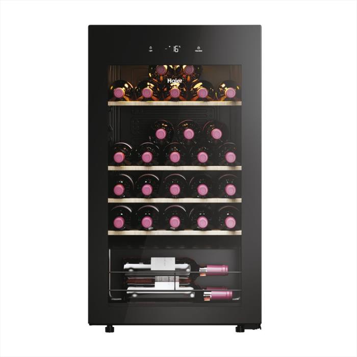 Haier - Cantinetta Hws34ggh1 Classe G 34 Bottiglie-nero