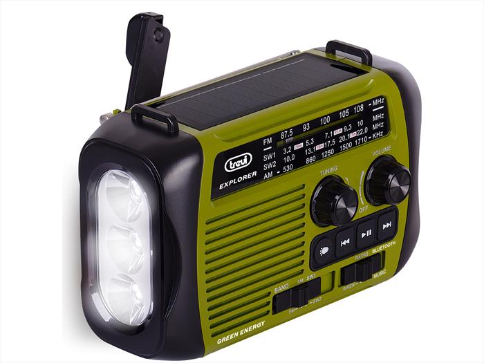 Trevi - Radio Portatile Am/fm Ra 7f30 Bt-verde