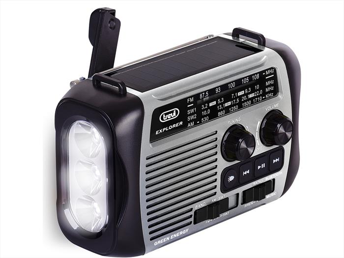 Trevi - Radio Portatile Am/fm Ra 7f30 Bt-grigio