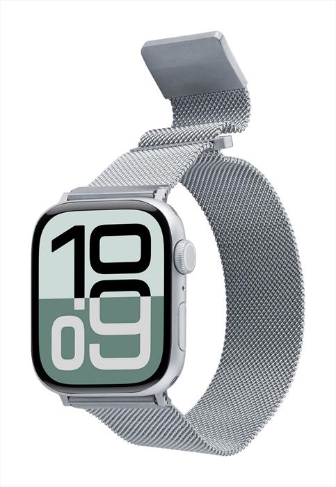 Cellularline - Cinturino Acciaio Steelappwatch4244s Apple Watch-argento