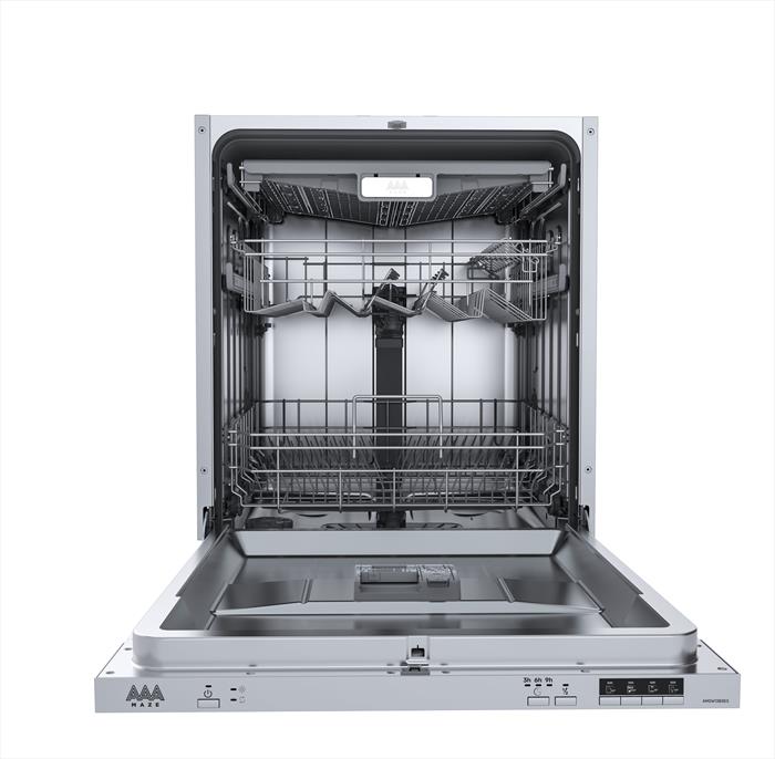 Aaamaze - Lavastoviglie Amdw13b3es Classe E 13 Coperti-silver