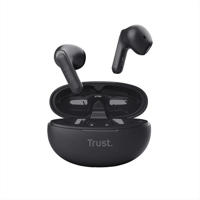 Trust - Auricolare Bluetooth Yavi Enc-black