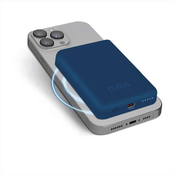 Sbs - Power Bank Tebb5000mag1cb-blu